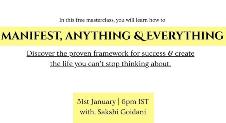 livesession | How to Manifest anything and everything